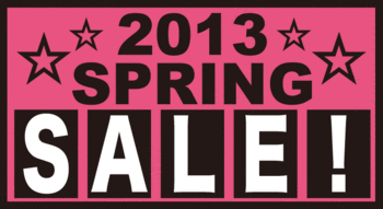 2013springsale